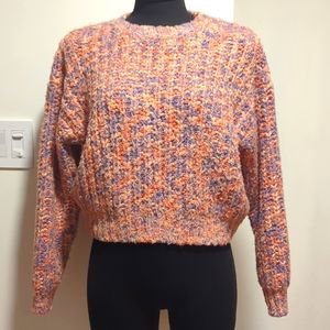 Forever 21 multi-color plush sweater